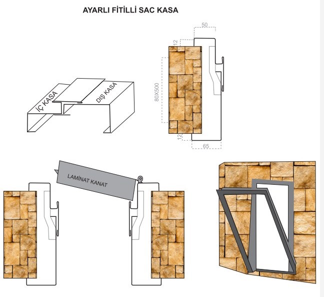 AYARLI SAC KAPI KASASI