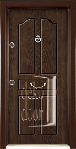 Rustik Panel Çelik Kapı RP462
