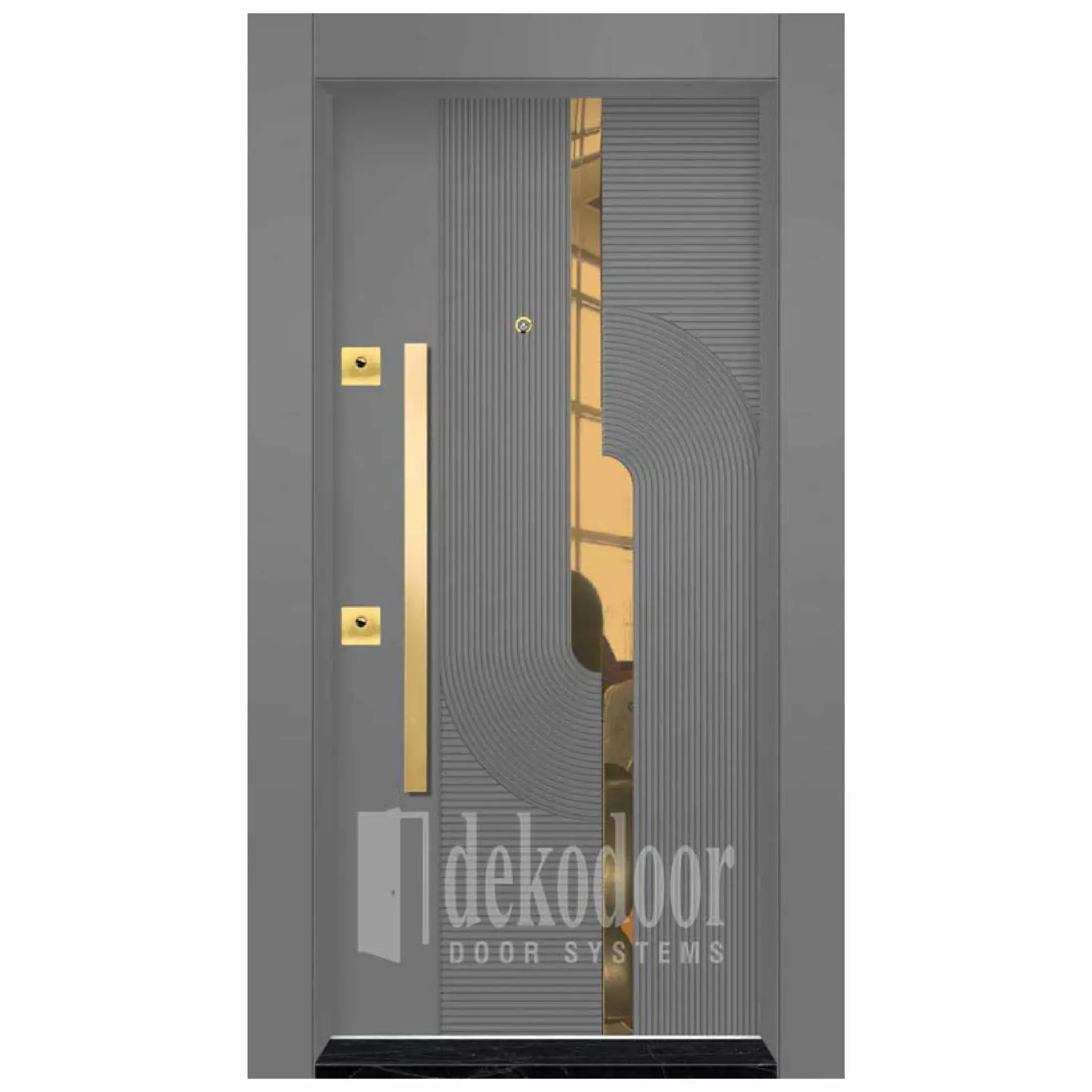 PVC Rustik Gold Kromlu DK-3008