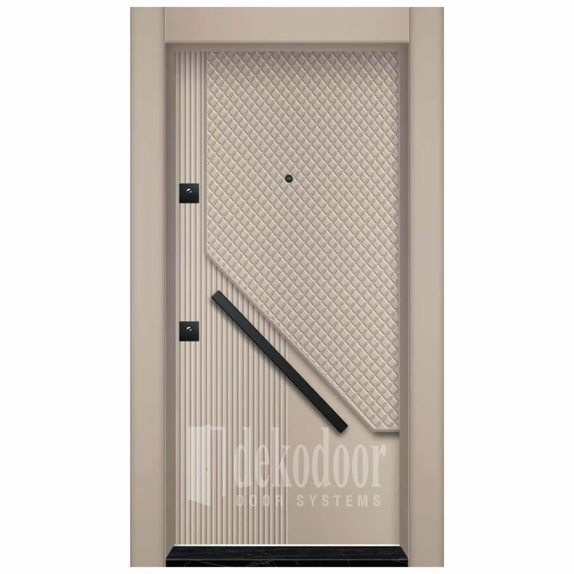 PVC Rustik Reljefna Vrata DK-3011