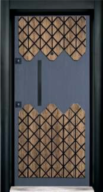 Fiberlam Embossed Steel Door DC-103