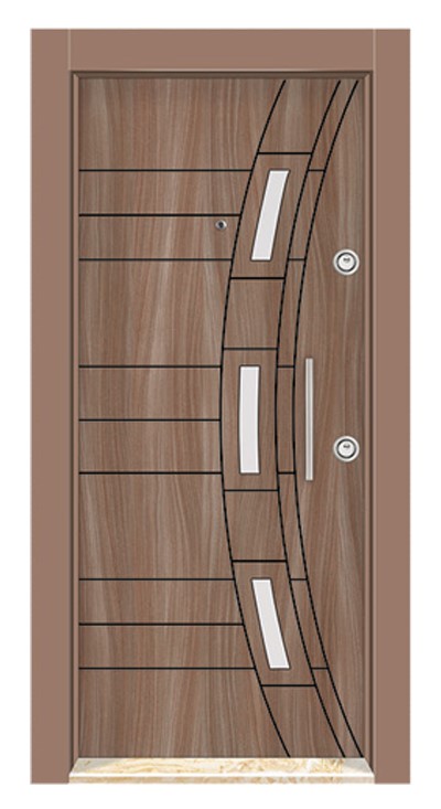 Porte en acier chromé Laminox  KRL1902