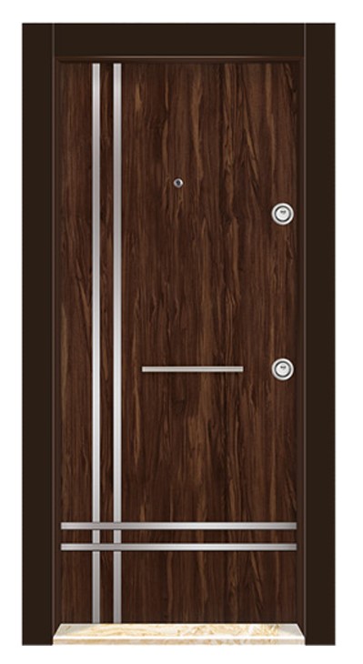 Chromed  Laminox Steel Door KRL1906