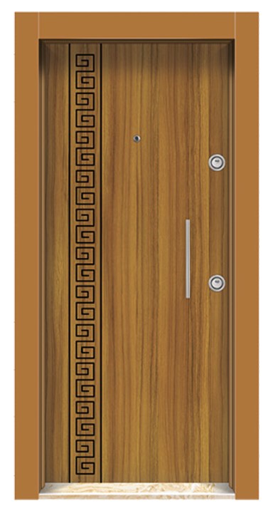 Rustik Laminoks Çelik Kapı DRL1922