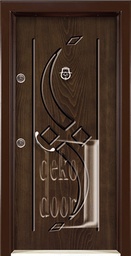 Rustik Panel Çelik Kapı RP468