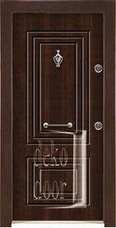 Rustik Panel Çelik Kapı RP482