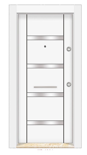 KRL301 Chrome Laminox Steel Door