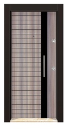 Double color Laminox Steel Door DRL 1710