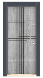 Rustic Laminox Steel Door DRL1928