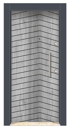 Rustic Laminox Steel Door DRL1936